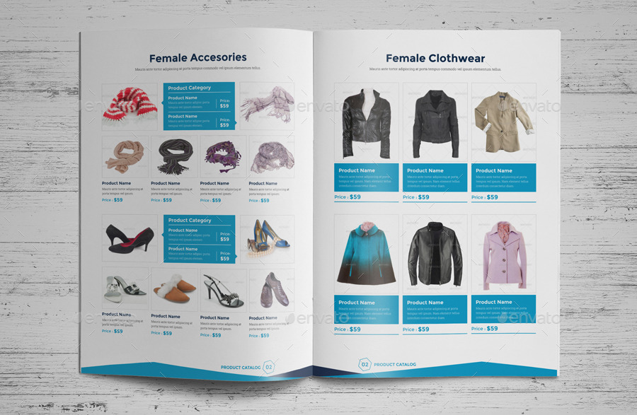 Product Promotion Catalog InDesign Template v4, Print Templates